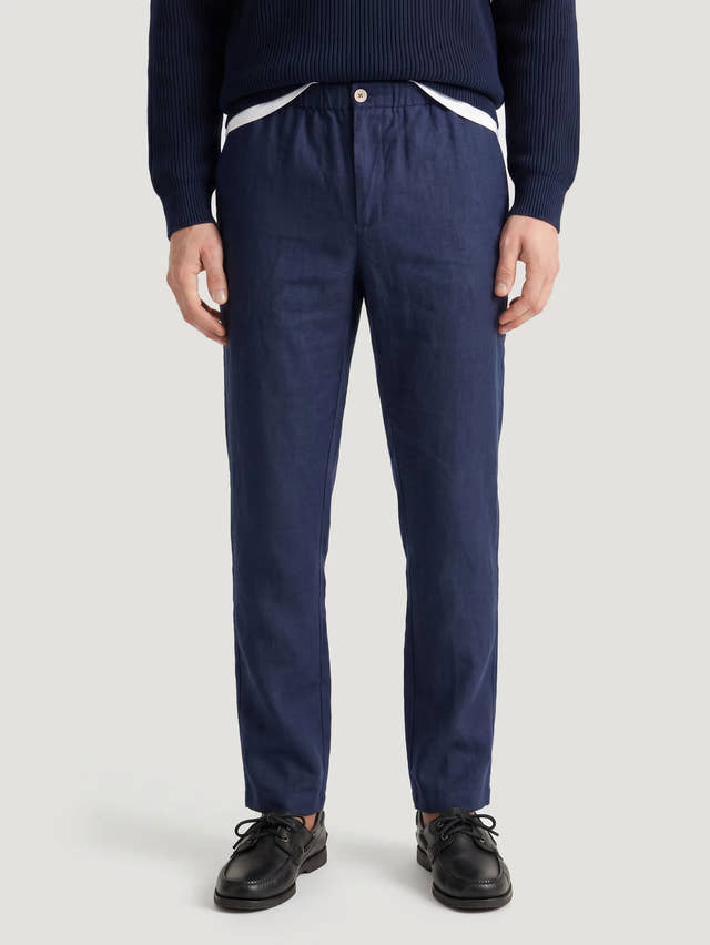Pantalon habillé en 100 % lin européen