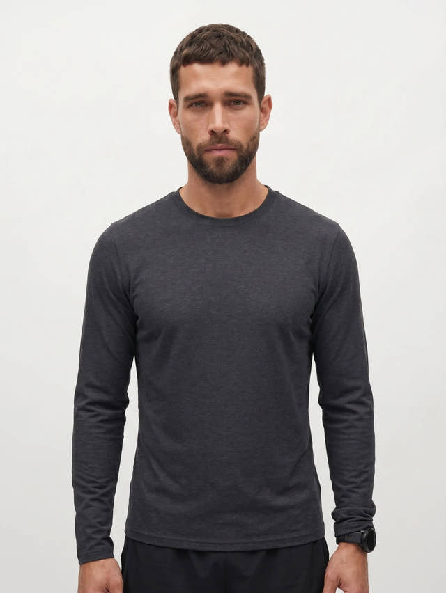 Camiseta de manga larga y cuello redondo Performance AirPace™