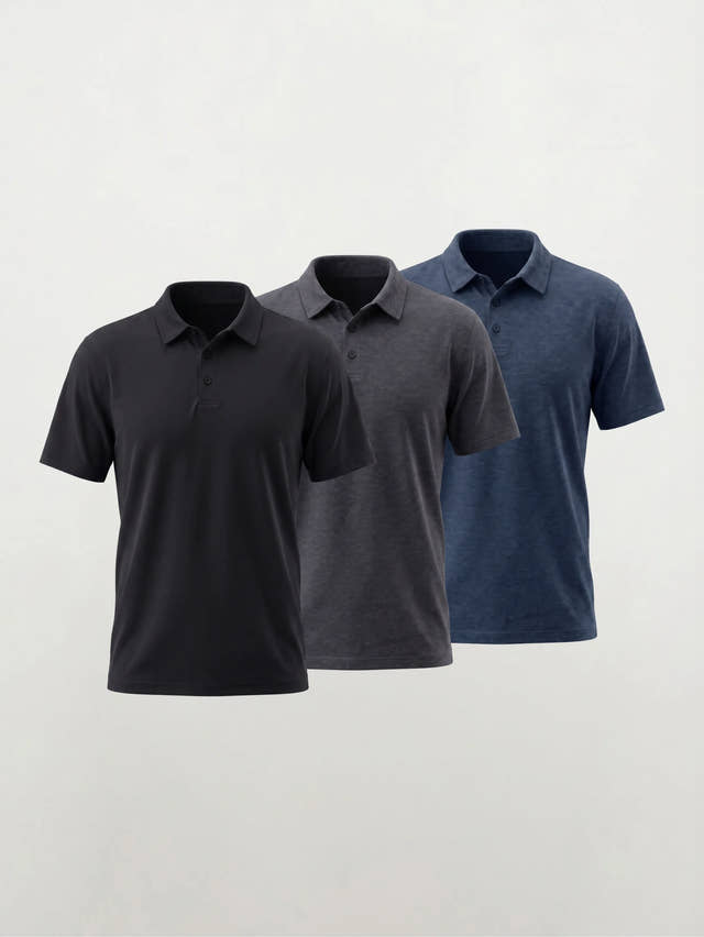 Polo FlowBlend™ Performance — Lot de 3