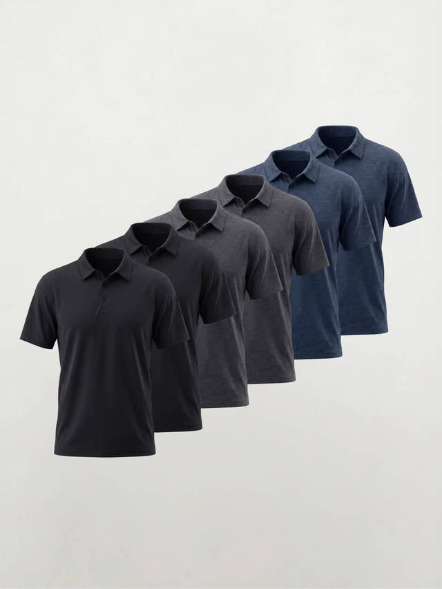 Polo FlowBlend™ Performance — Lot de 6