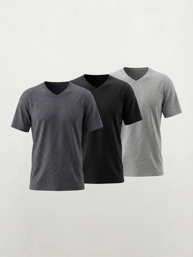 T-shirt col V AirPace™ Performance — Lot de 3