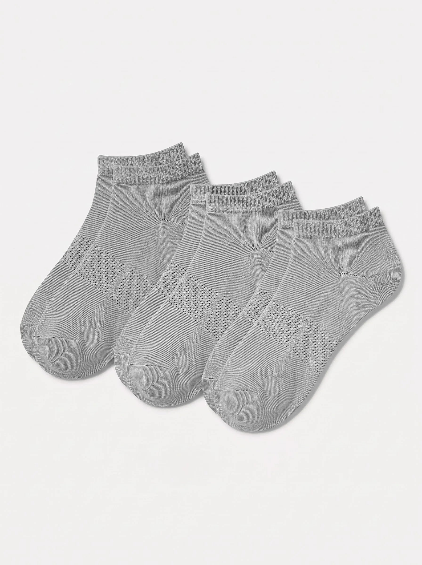 Socquettes invisibles en coton Supima® — Lot de 3