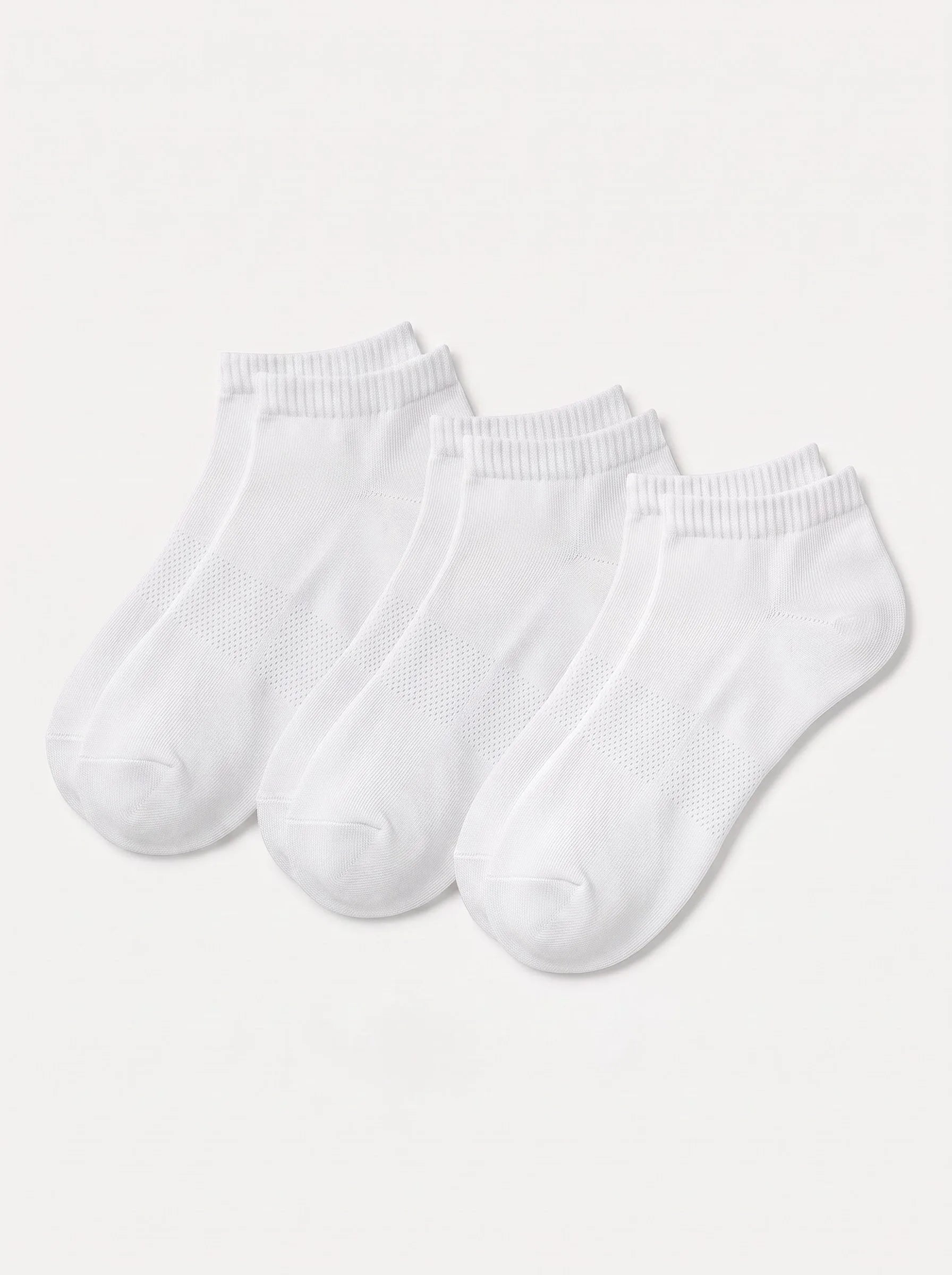 Socquettes invisibles en coton Supima® — Lot de 3