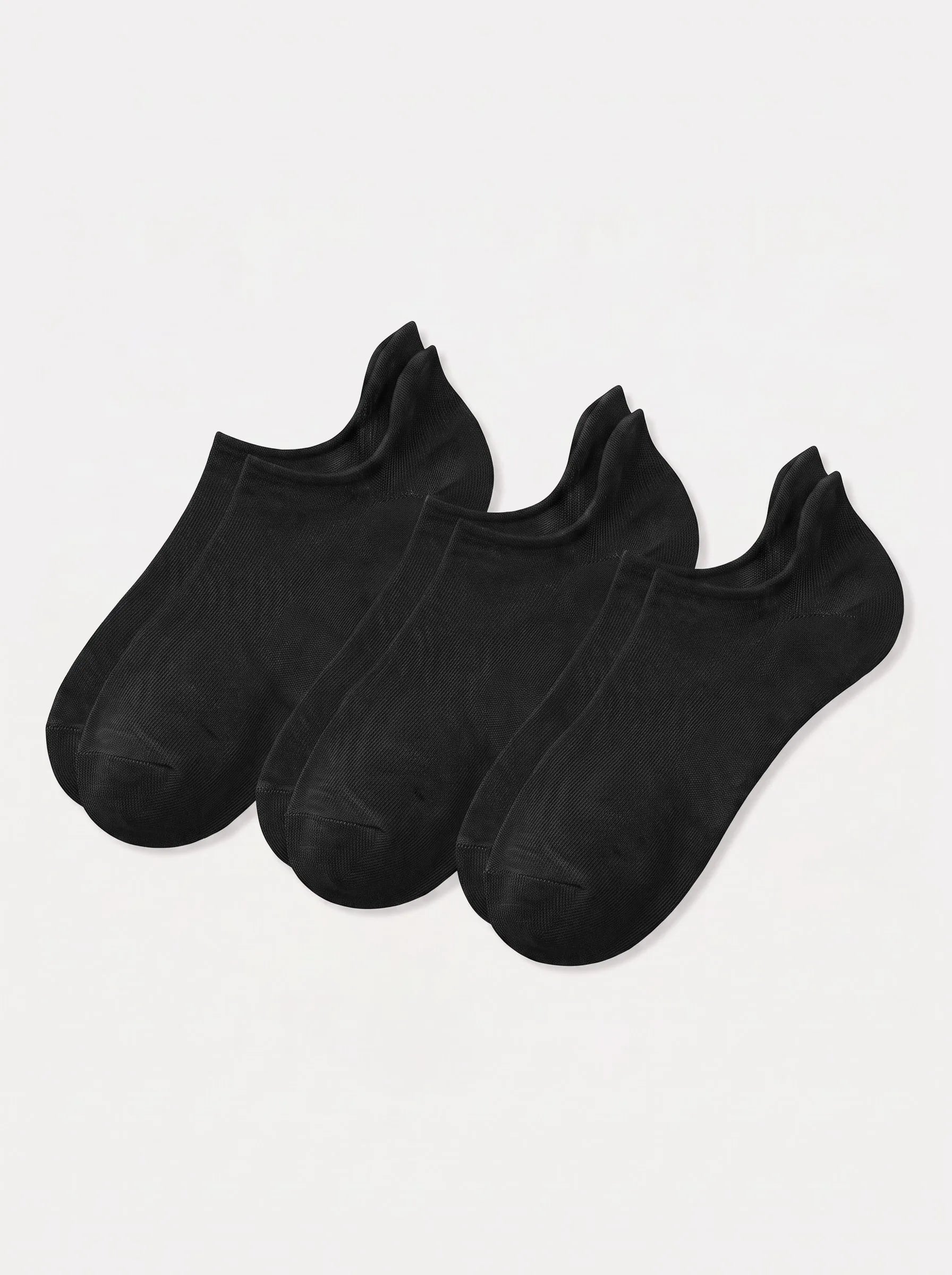 Chaussettes cheville en coton Supima® — Lot de 3