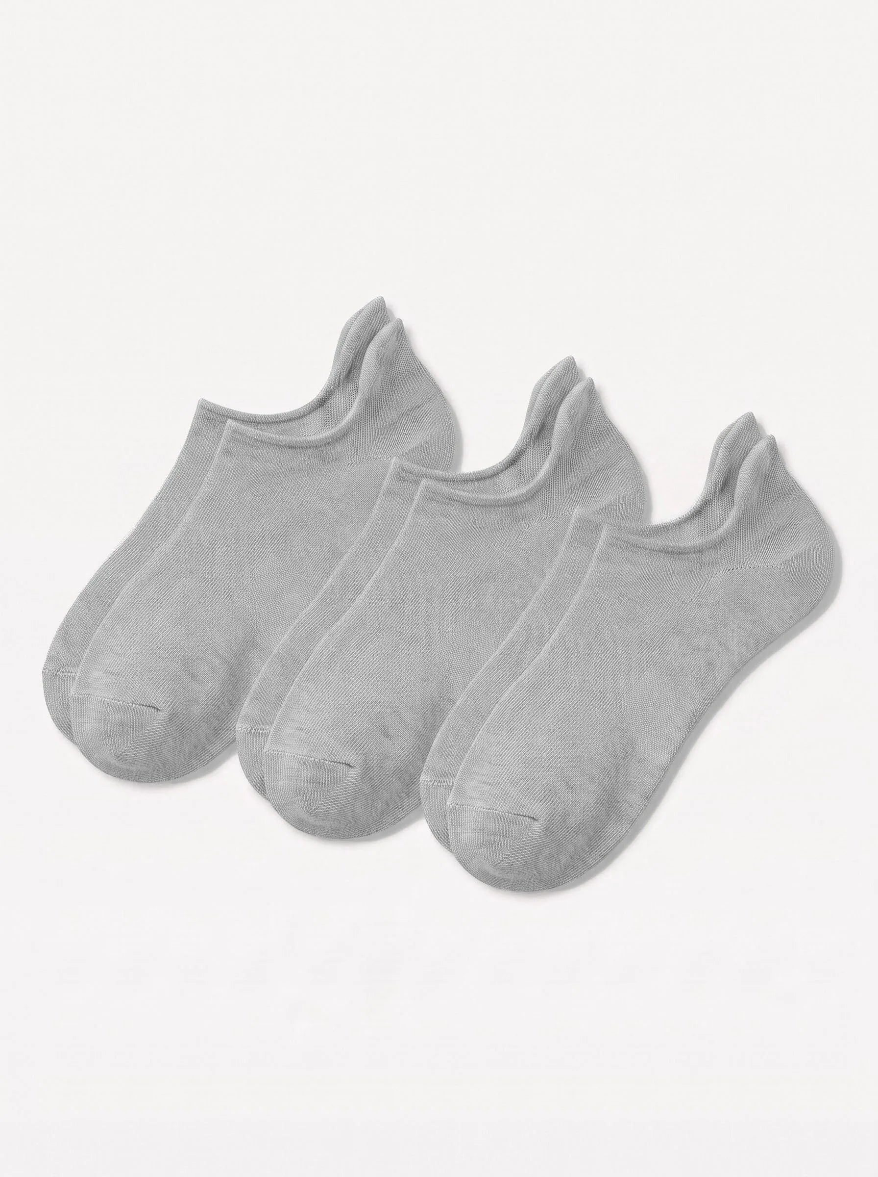 Chaussettes cheville en coton Supima® — Lot de 3