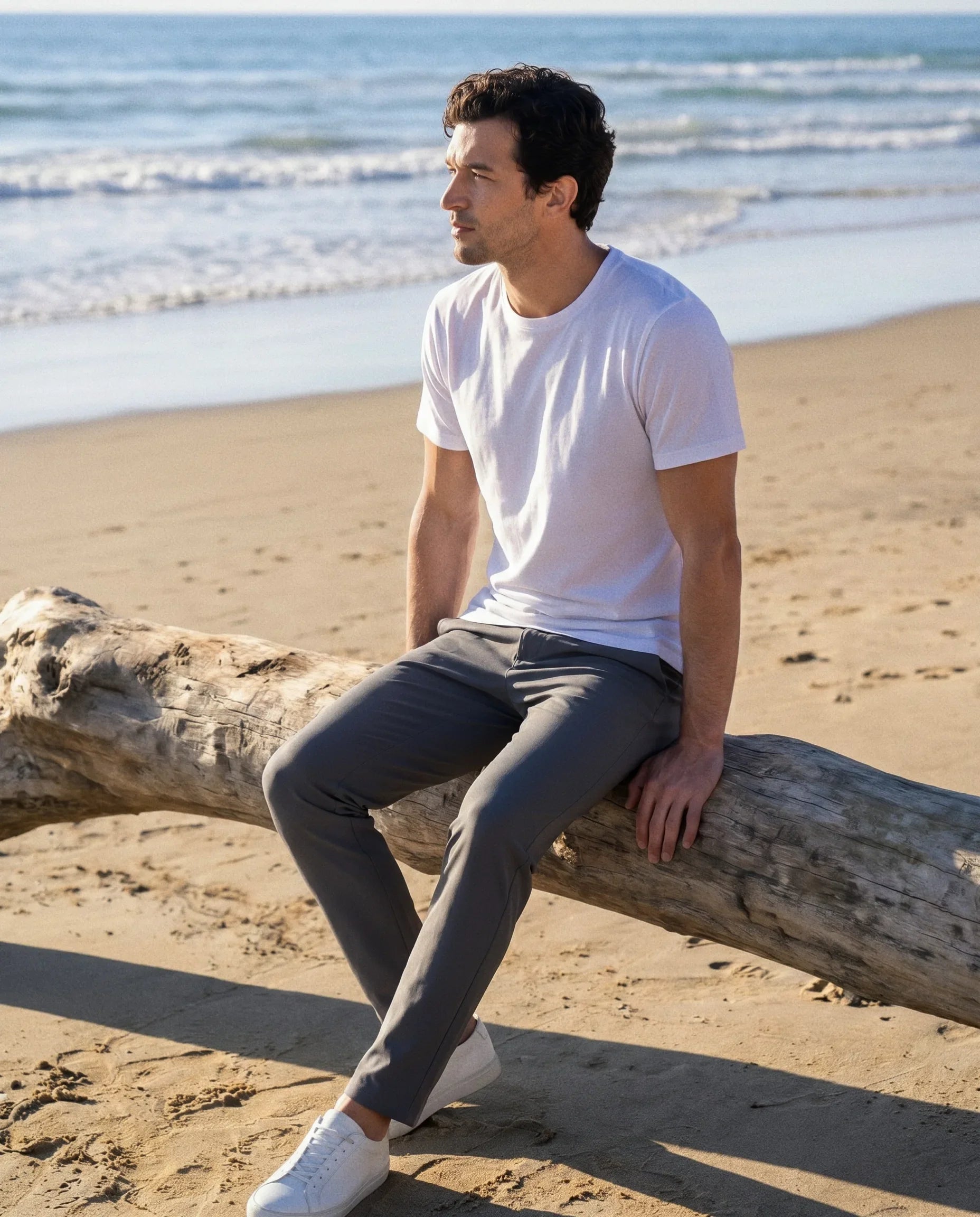 Bonflex™ Super Stretch Chino Pants – Athletic Slim — 2-Pack