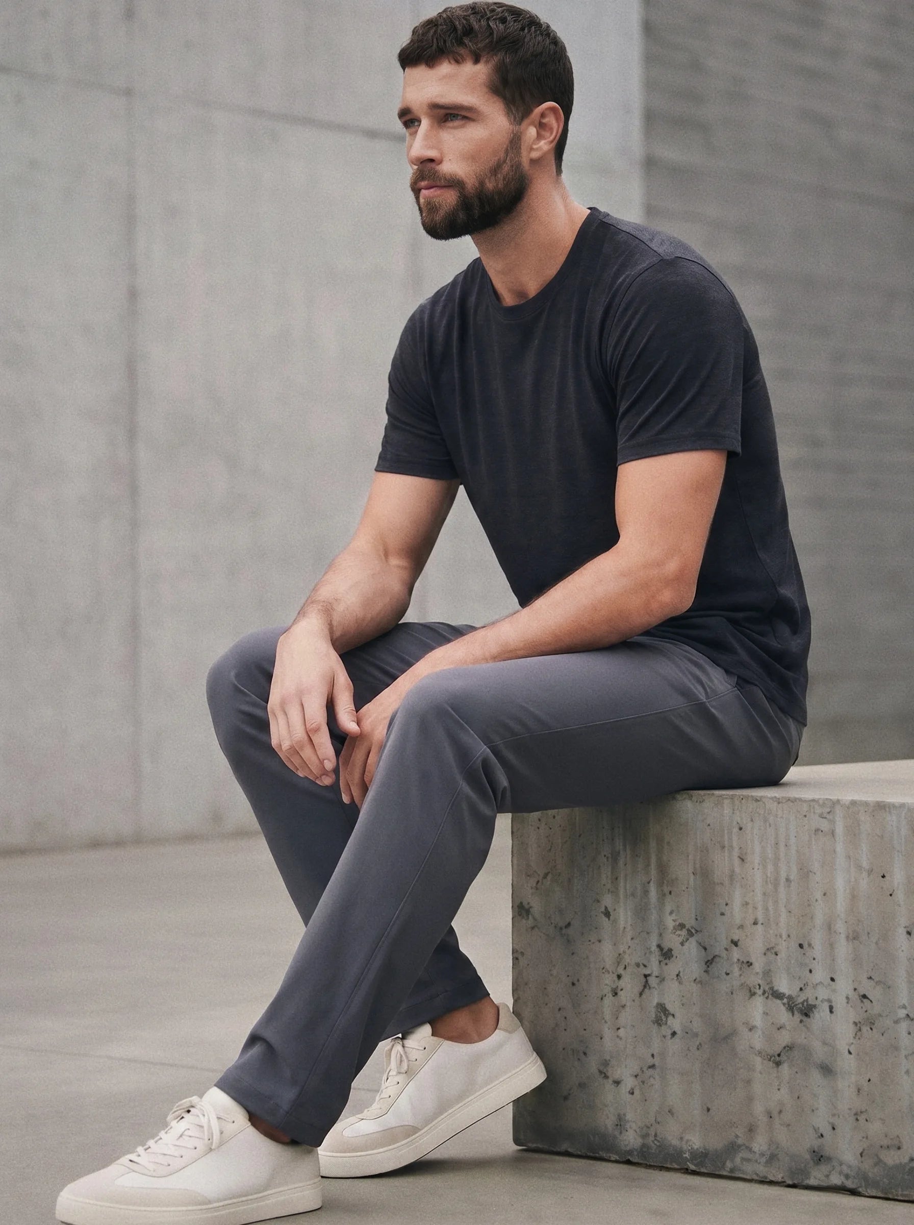 Pantalón chino elástico Bonflex™ - Corte clásico