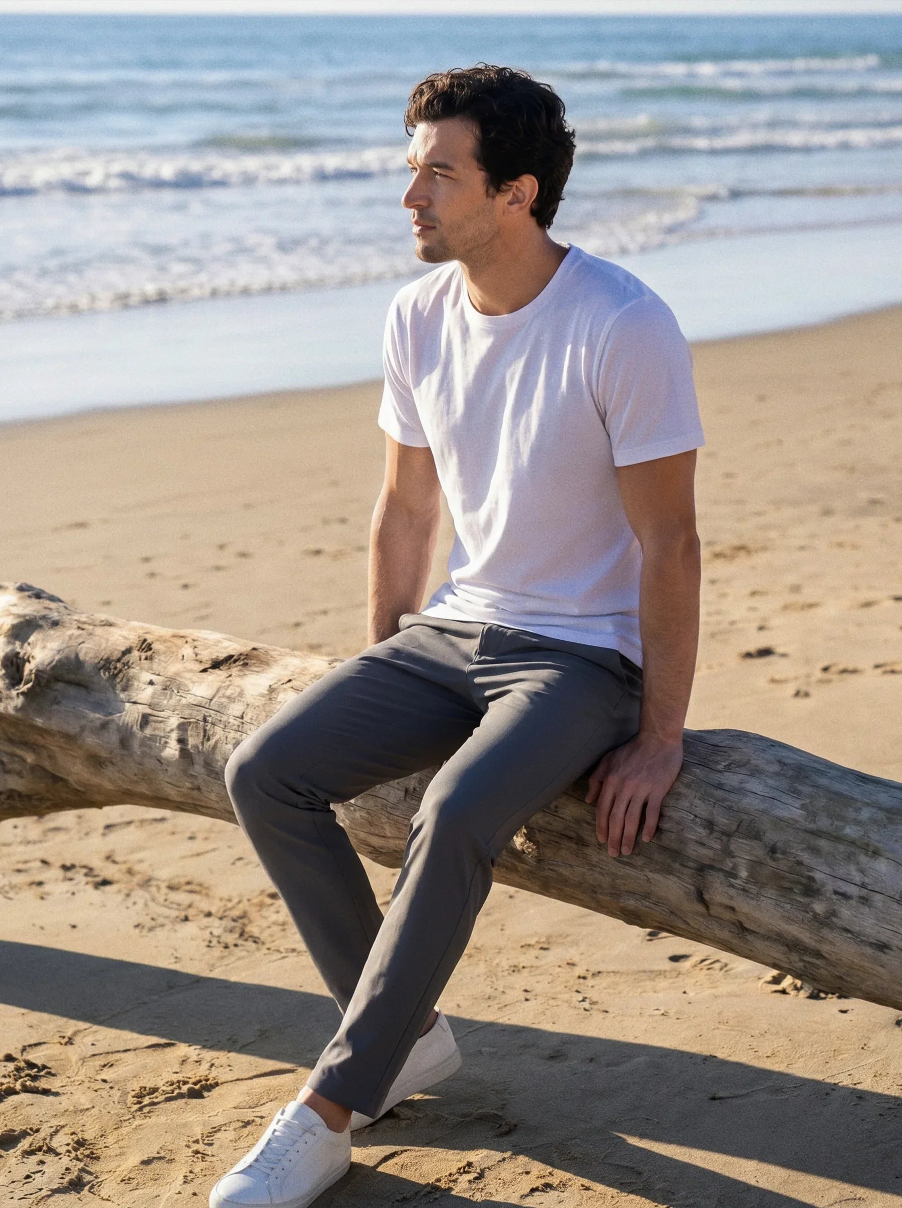 Bonflex™ Super Stretch Chino Pants – Athletic Slim — 2-Pack