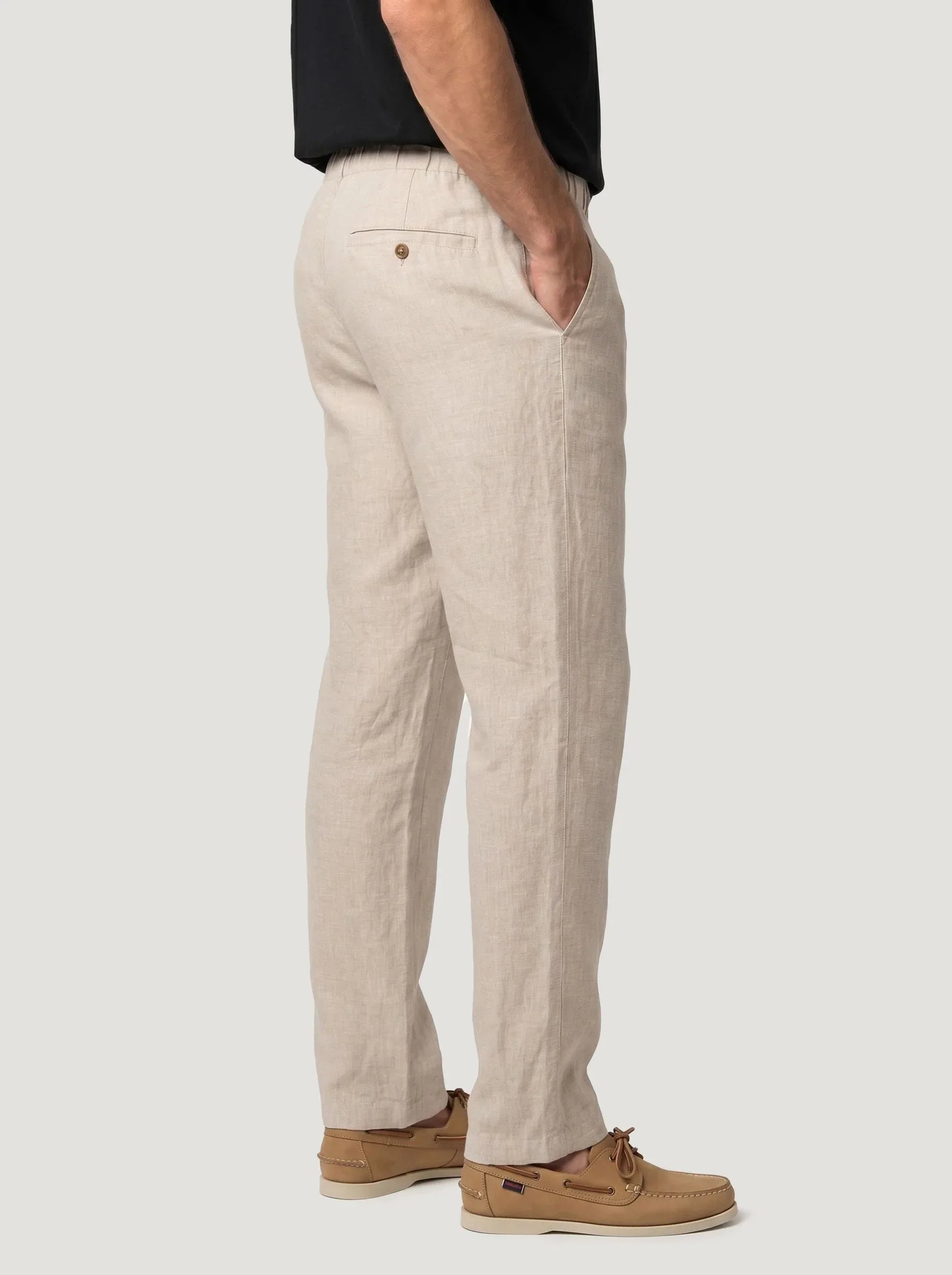 Pantalon habillé en 100 % lin européen — Lot de 2