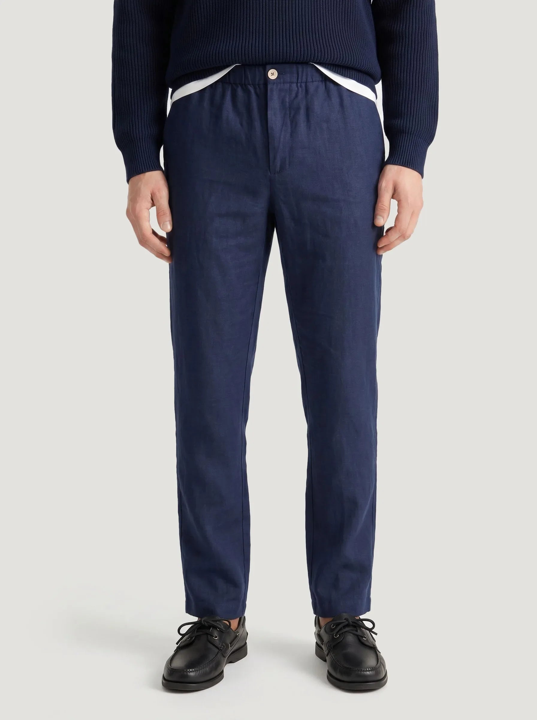 Pantalon habillé en 100 % lin européen — Lot de 2