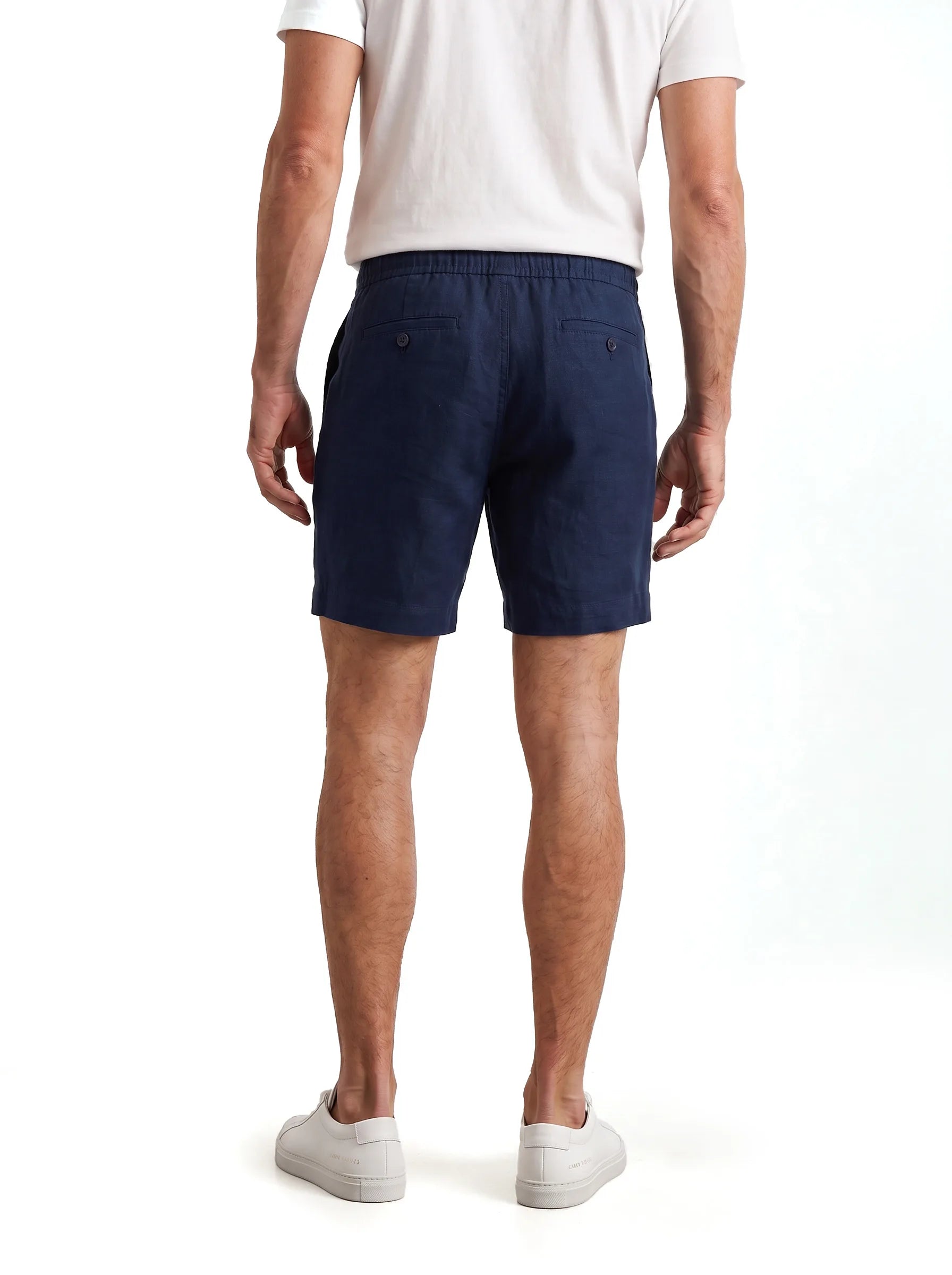 Short habillé en 100 % lin européen