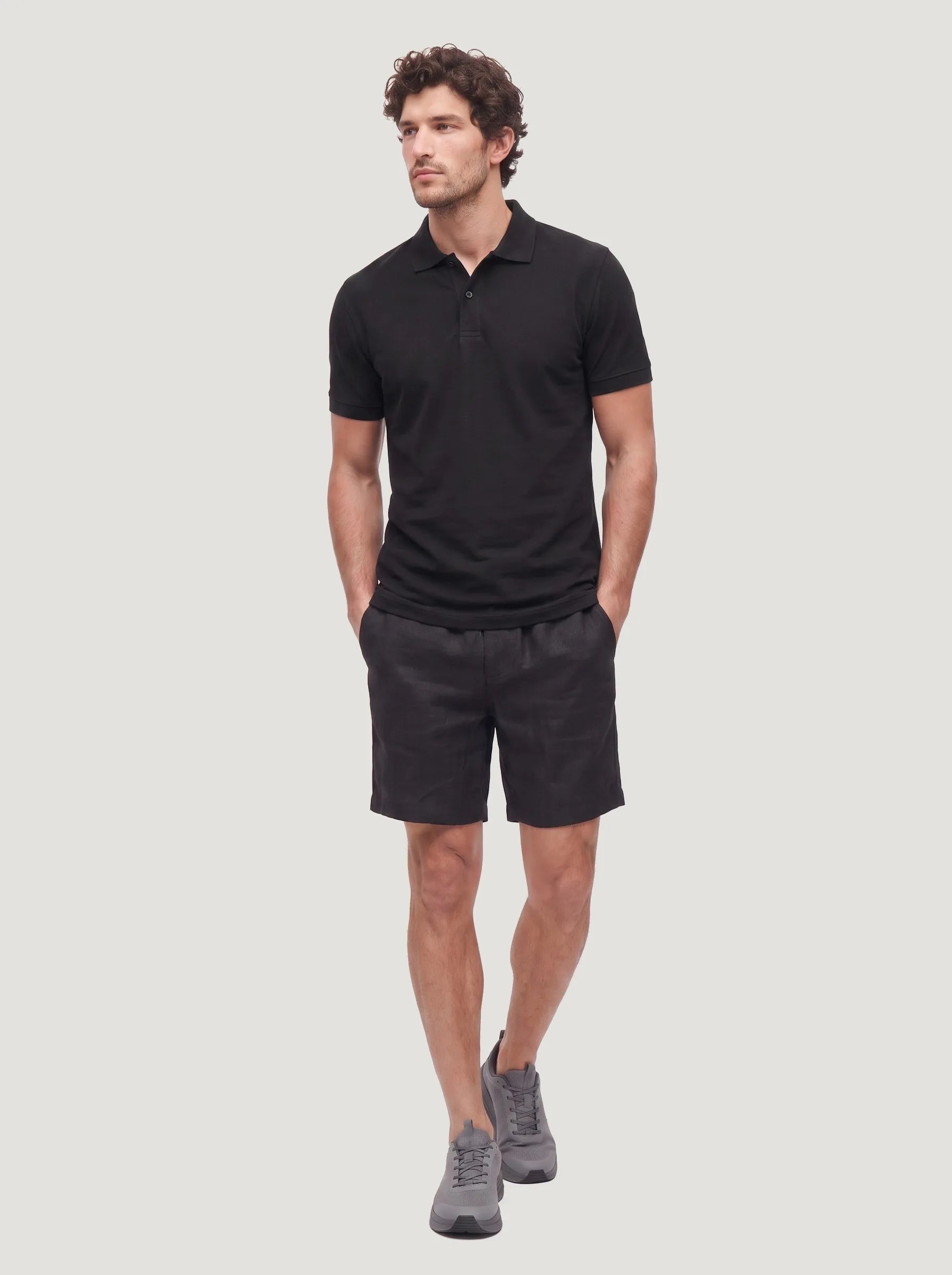 Polo en piqué de coton biologique