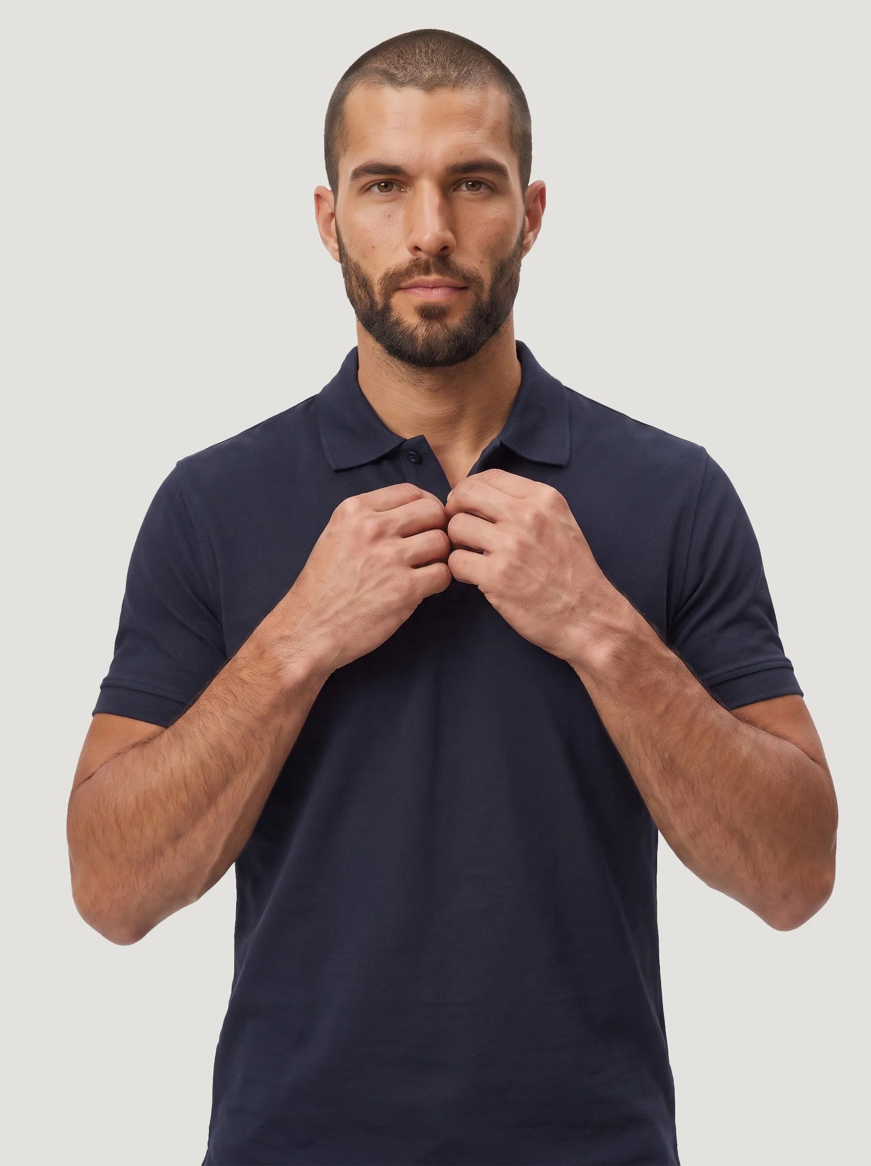 Polo en piqué de coton biologique