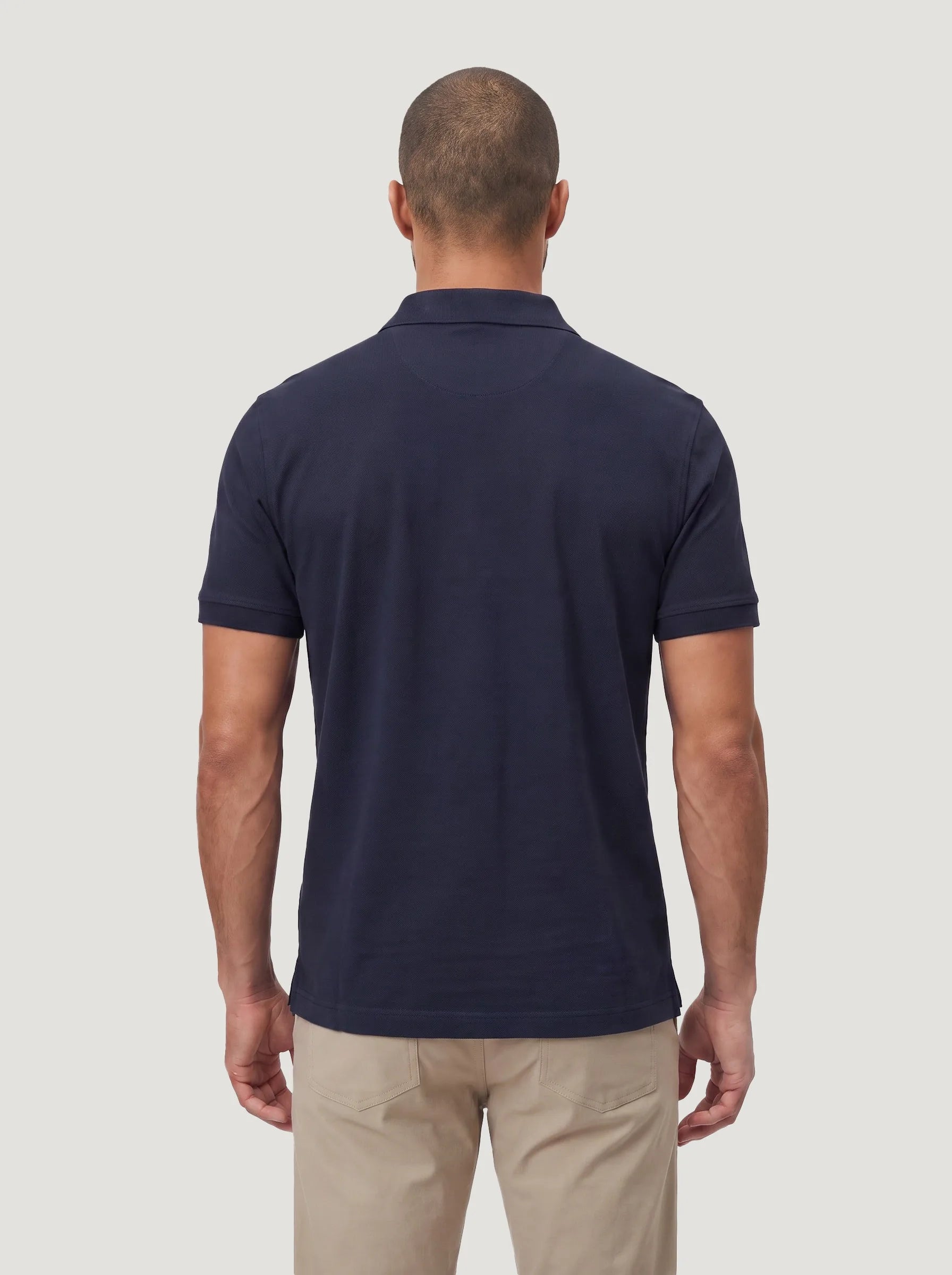 Polo en piqué de coton biologique