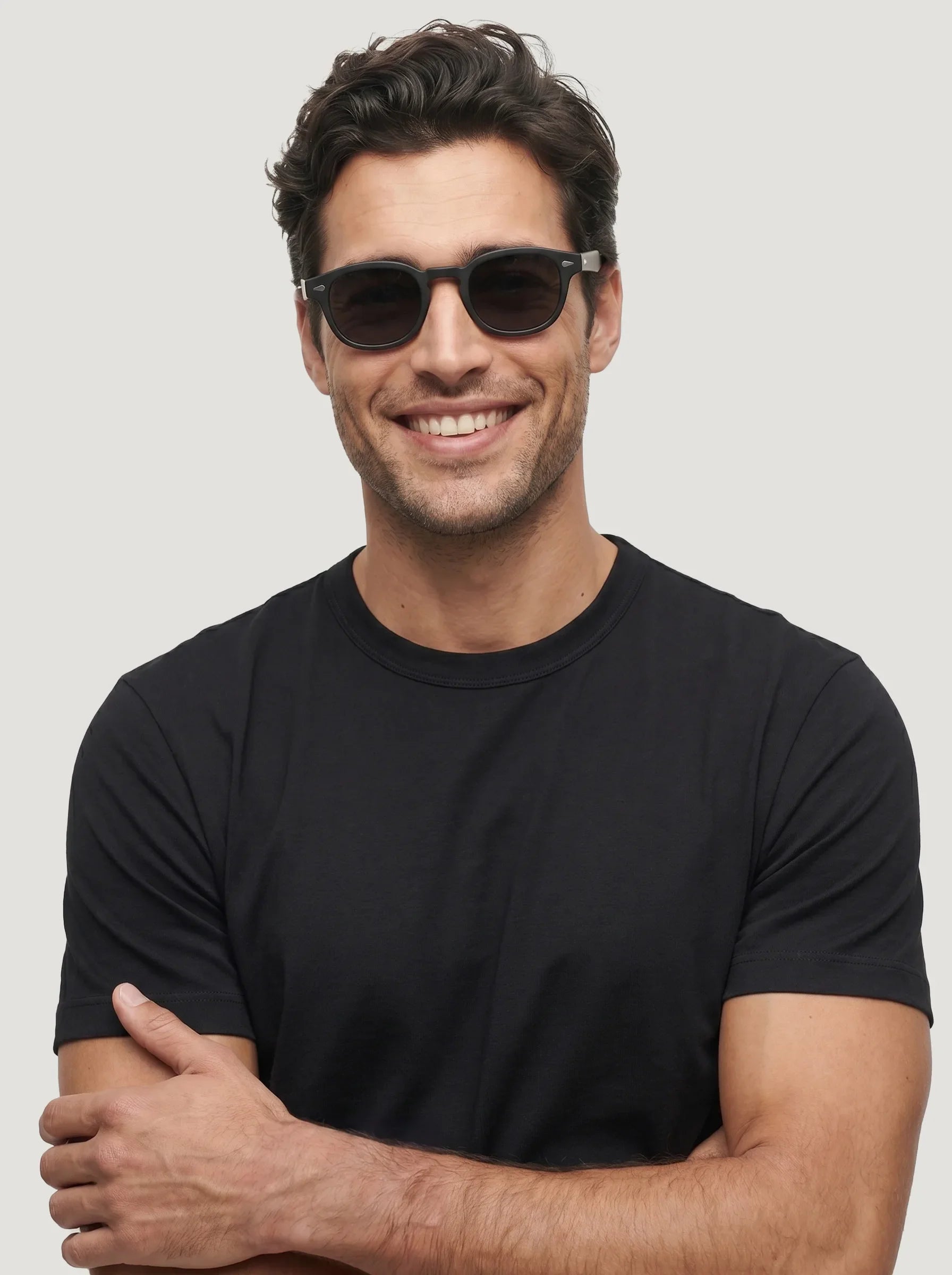 T-shirt classica girocollo in cotone biologico 100% — Confezione da 3