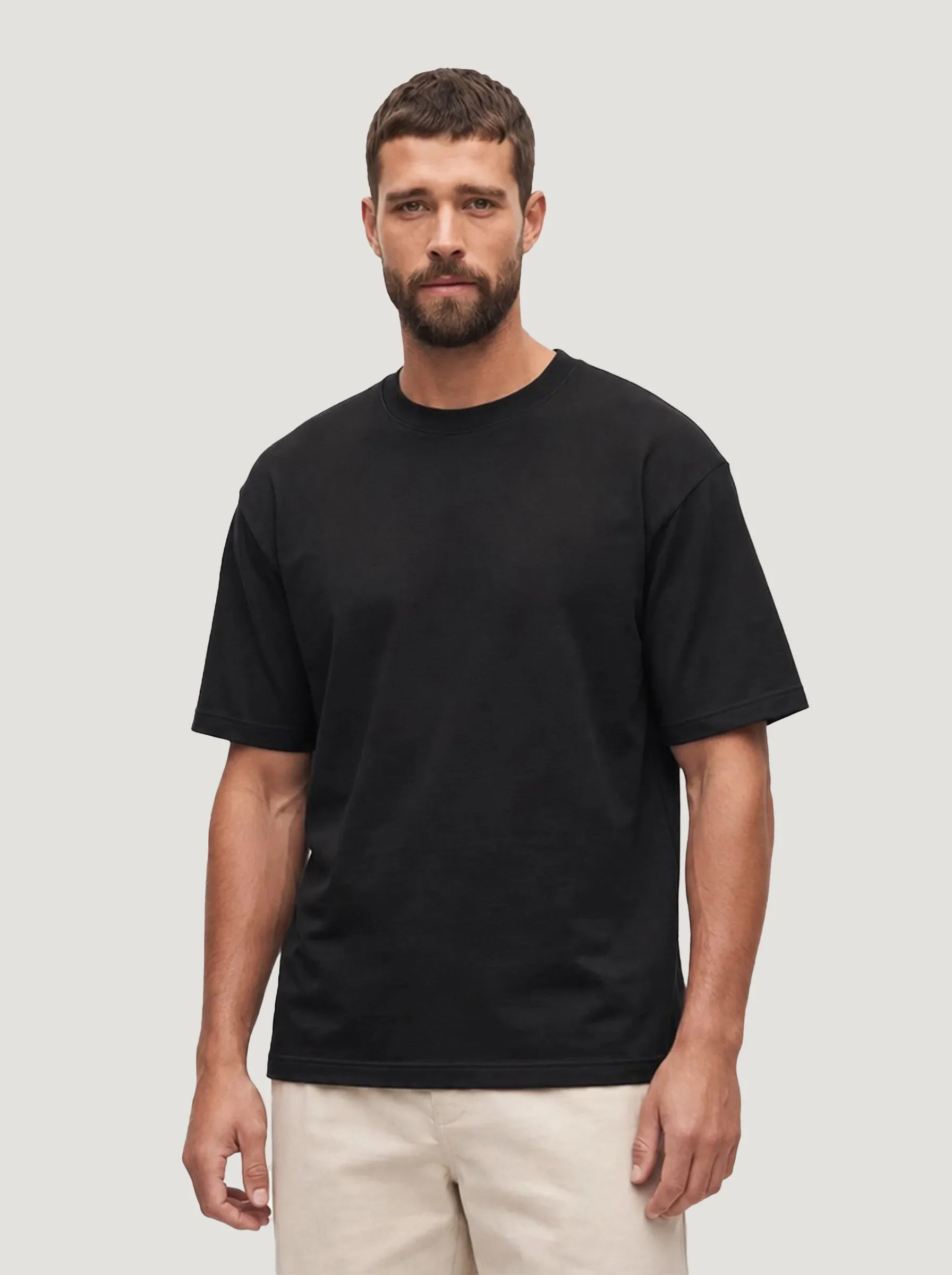 100% Organic Cotton Heavyweight Crew Tee — 3-Pack