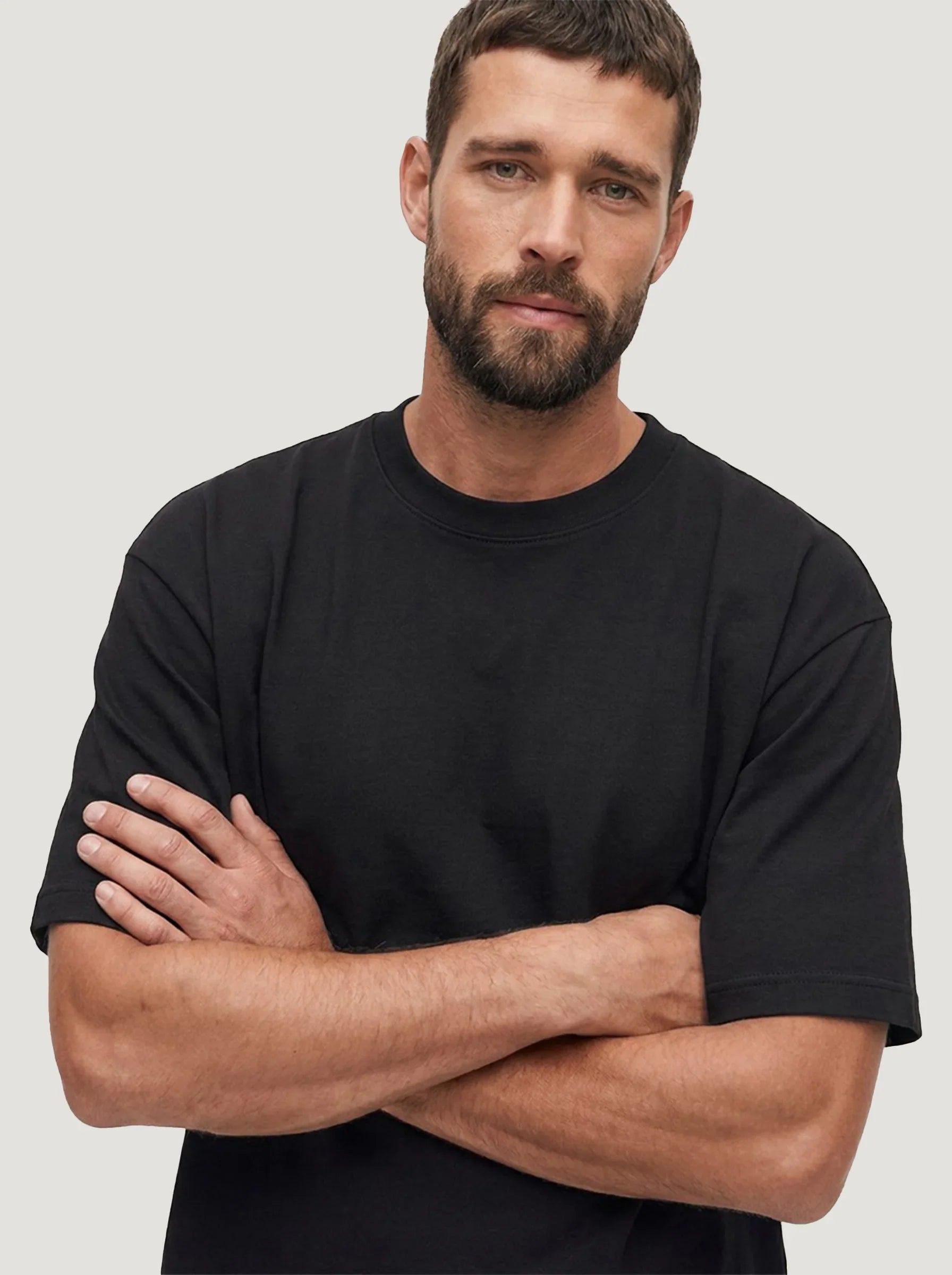 100% Organic Cotton Heavyweight Crew Tee — 6-Pack
