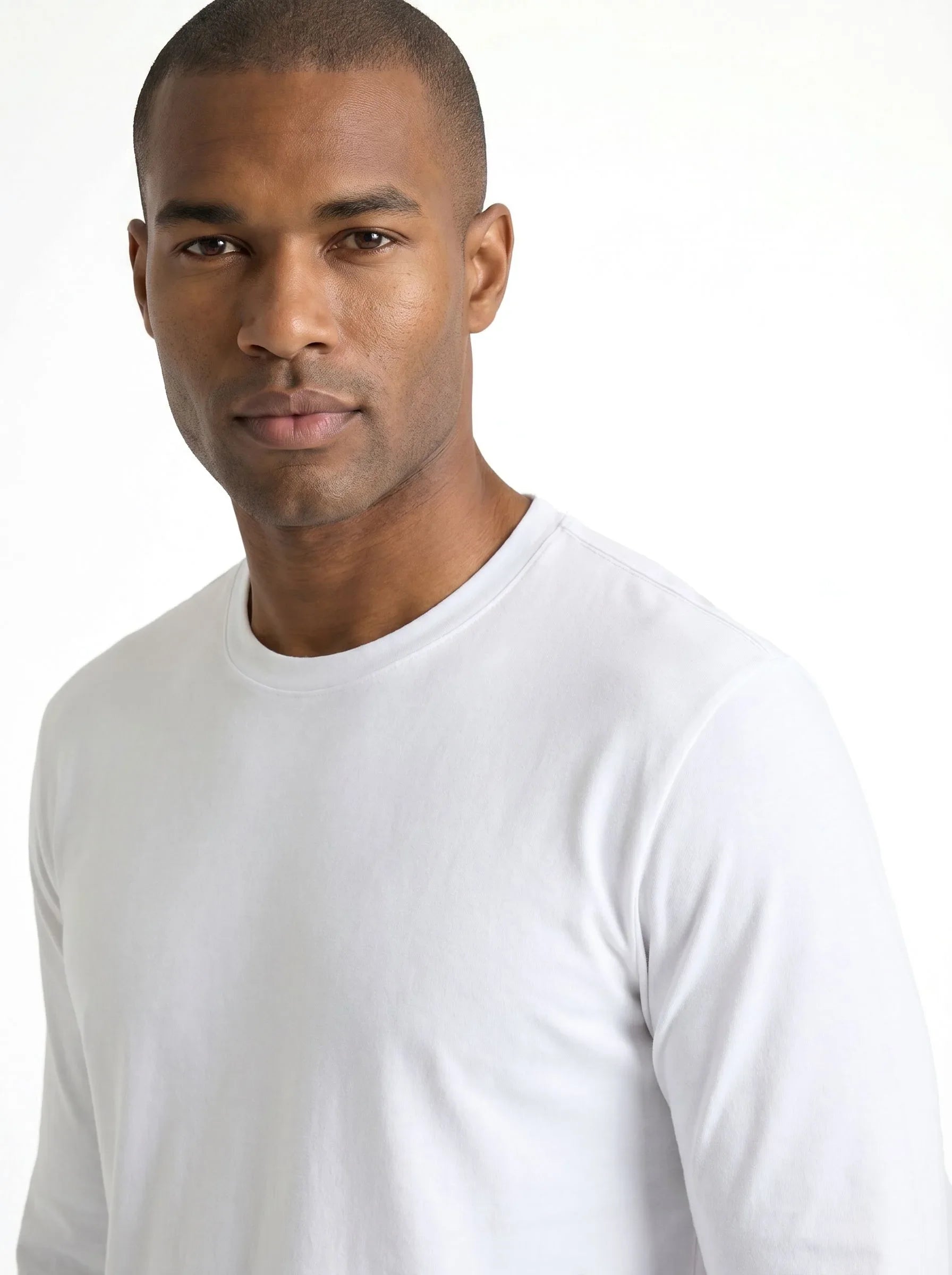 100% Organic Cotton Classic Long Sleeve Crew — 3-Pack