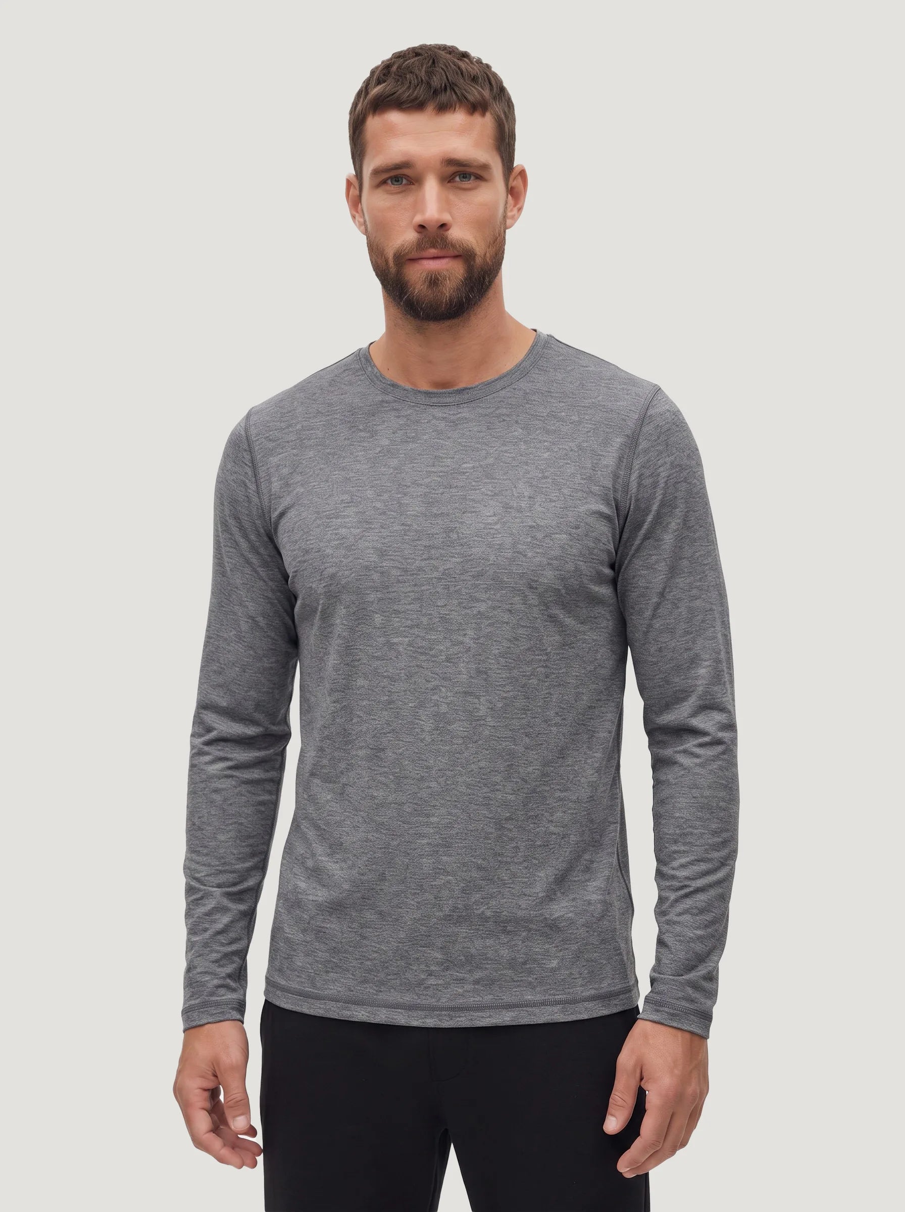 FlowBlend™ Active Long Sleeve Crew — 3-Pack