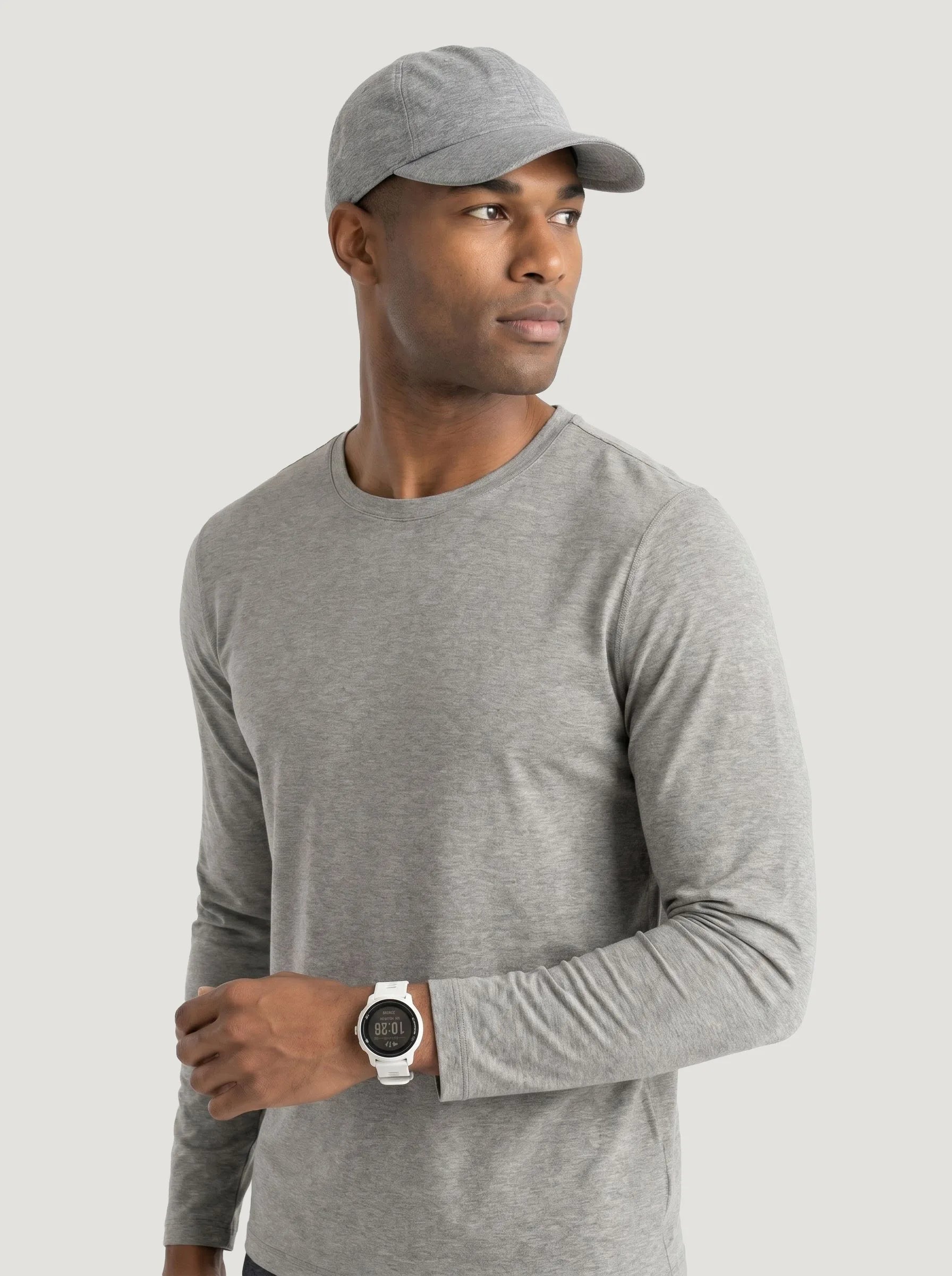 T-shirt a maniche lunghe girocollo AirPace™ Performance — Confezione da 3