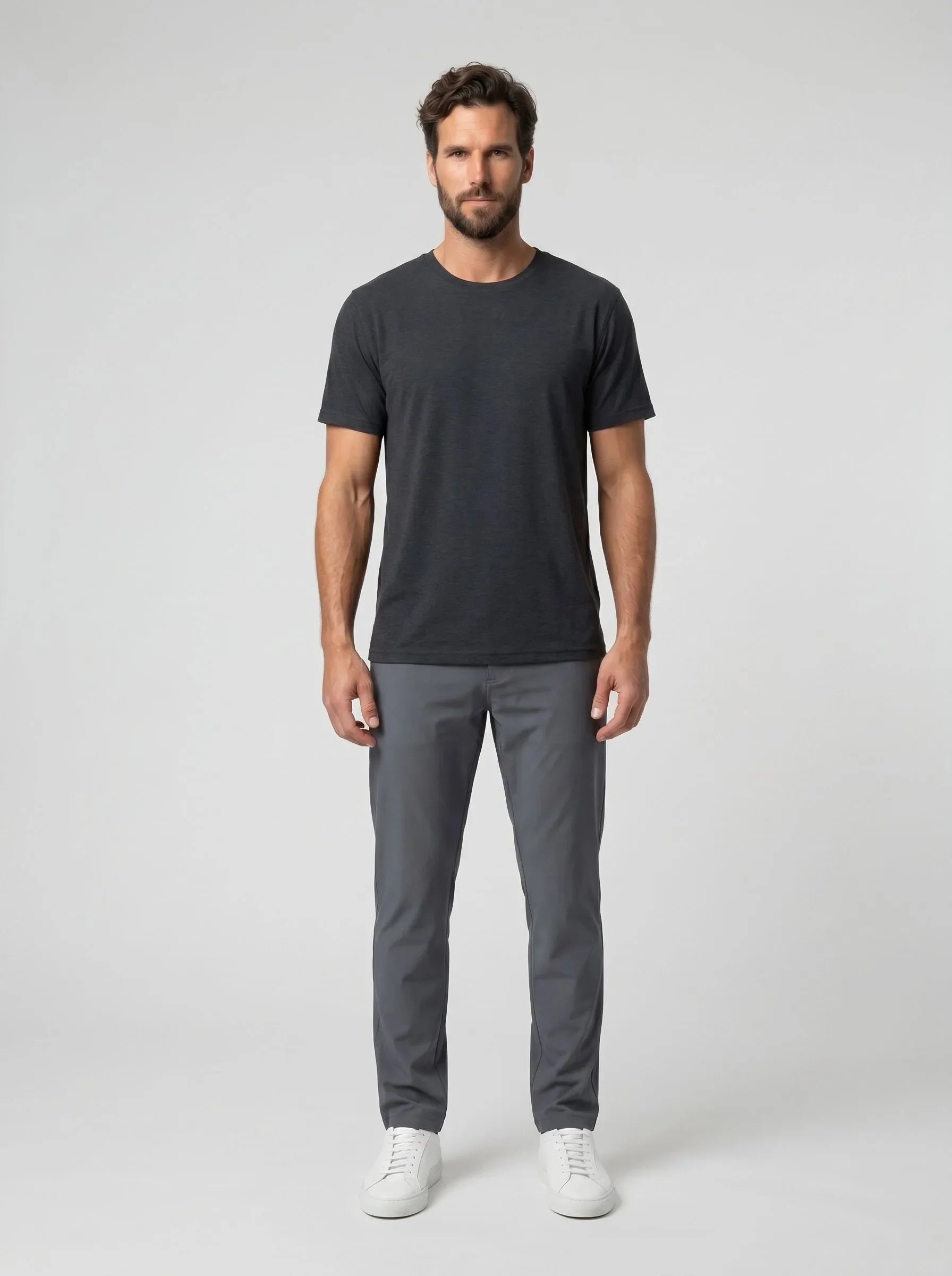 Bonflex™ Stretch Chino Trousers - Classic Fit — 2-Pack