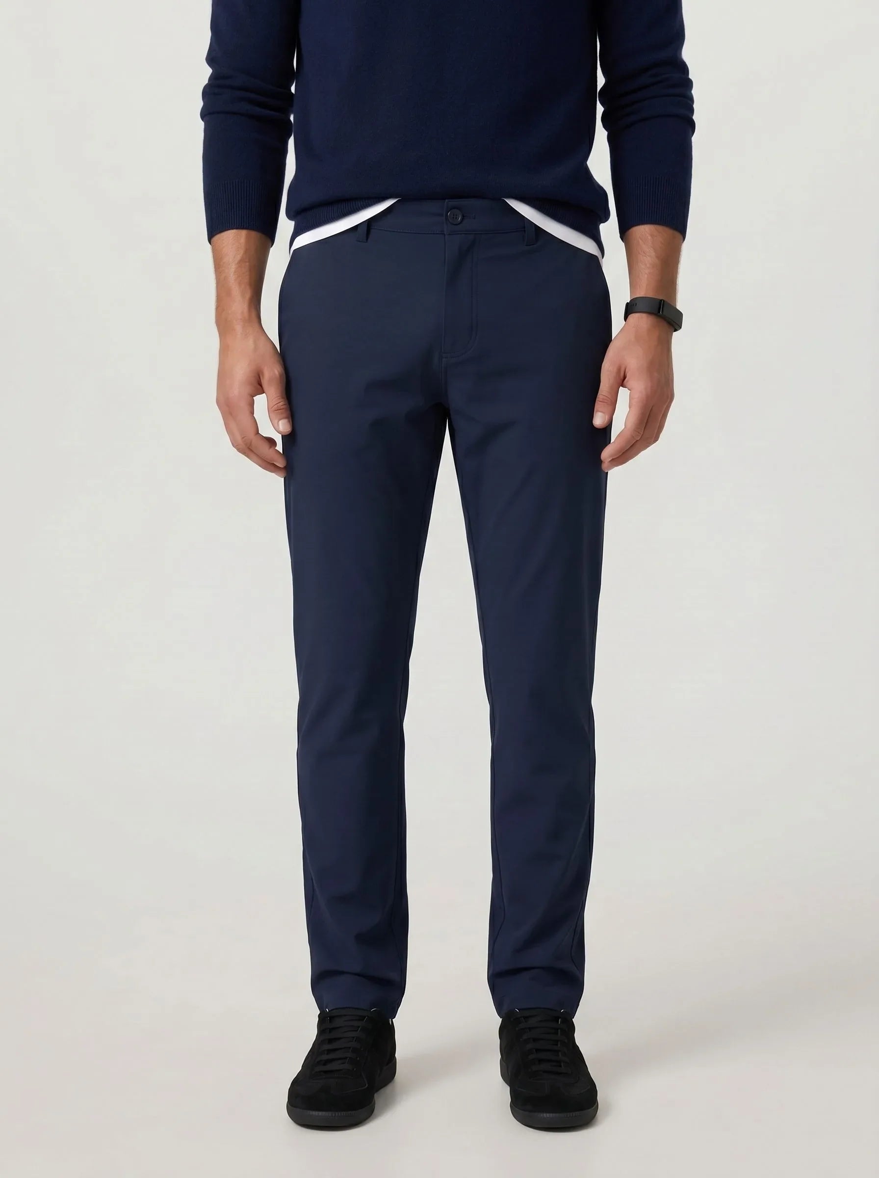 Bonflex™ Stretch Chino Trousers - Classic Fit — 2-Pack