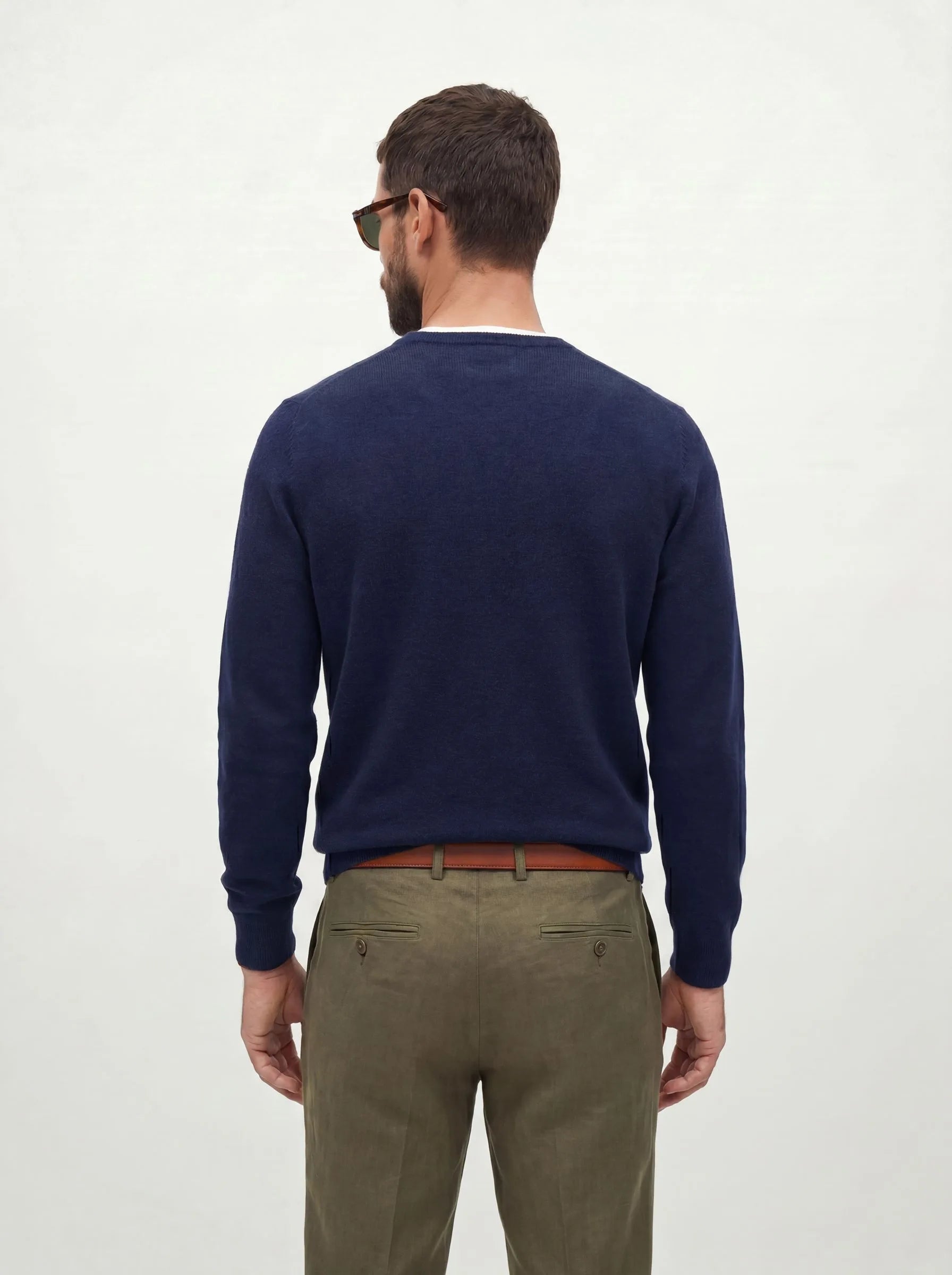 Mongolian Cashmere Crew Sweater