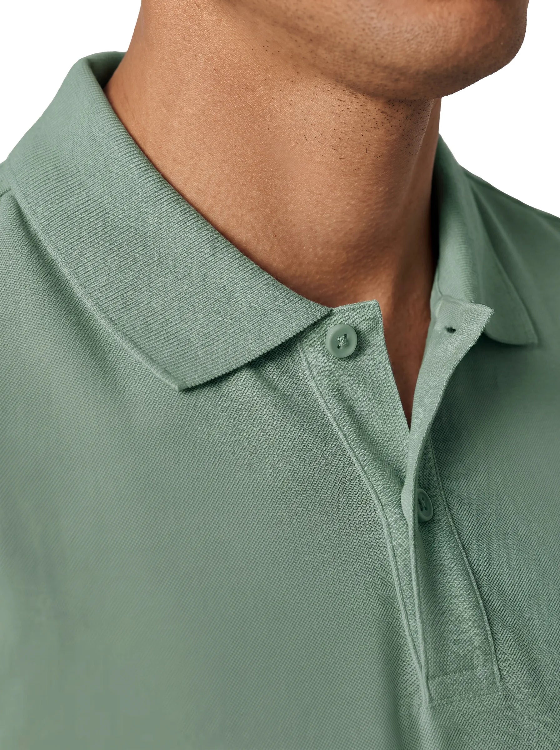 Organic Cotton Piqué Polo Shirt — 3-Pack