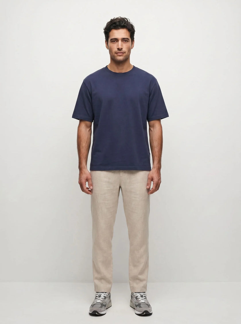 100% Organic Cotton Heavyweight Crew Tee — 3-Pack