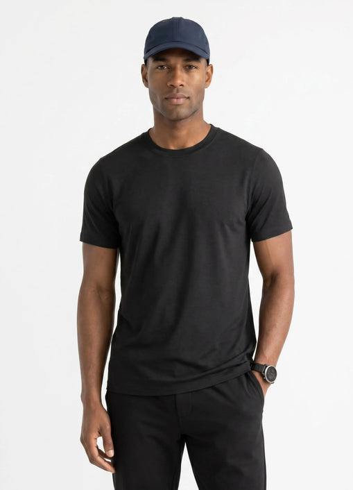 BVM TP TEE 003 BLK 04 half body front alt