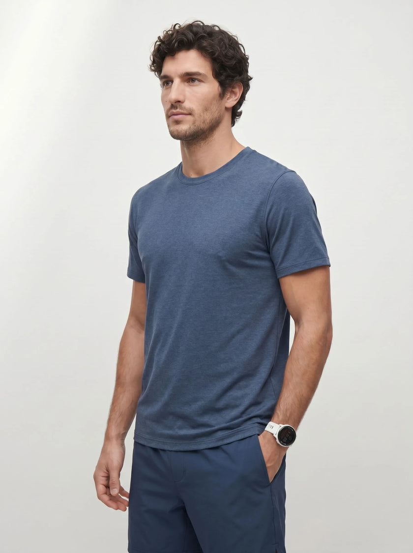 BVM TP TEE 003 NVY 05 half body side