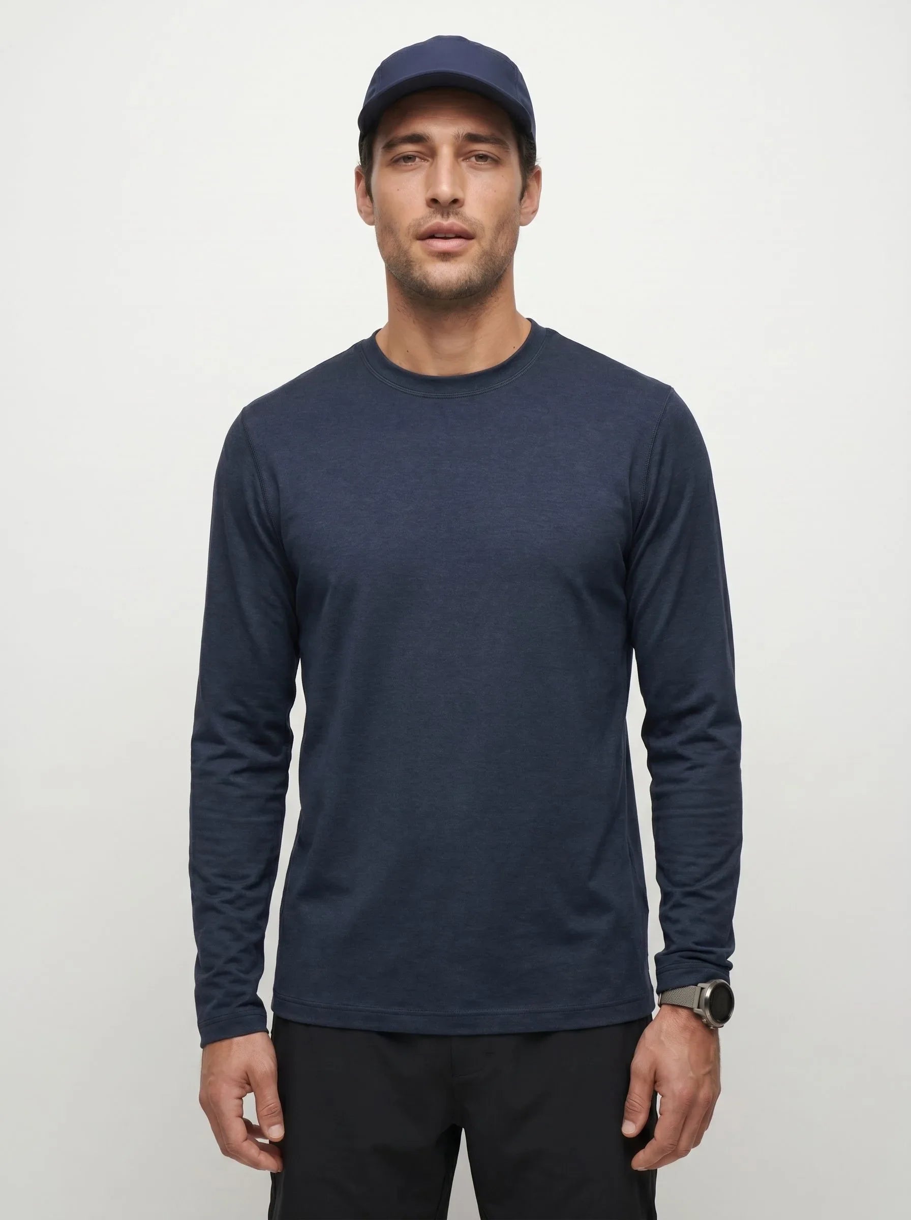 FlowBlend™ Active Long Sleeve Crew — 6-Pack