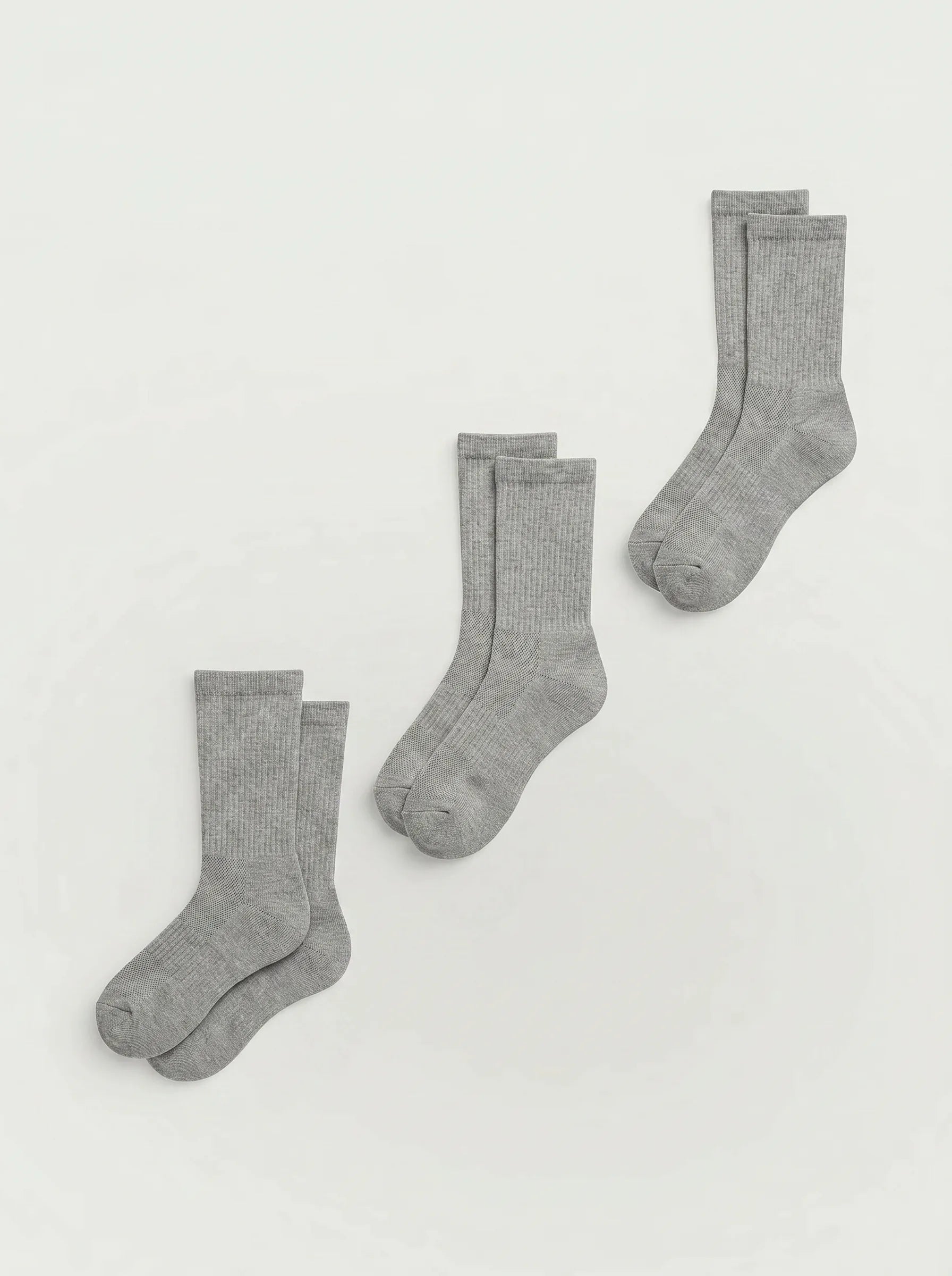 Supima® Cotton Crew Socks 3-Pack