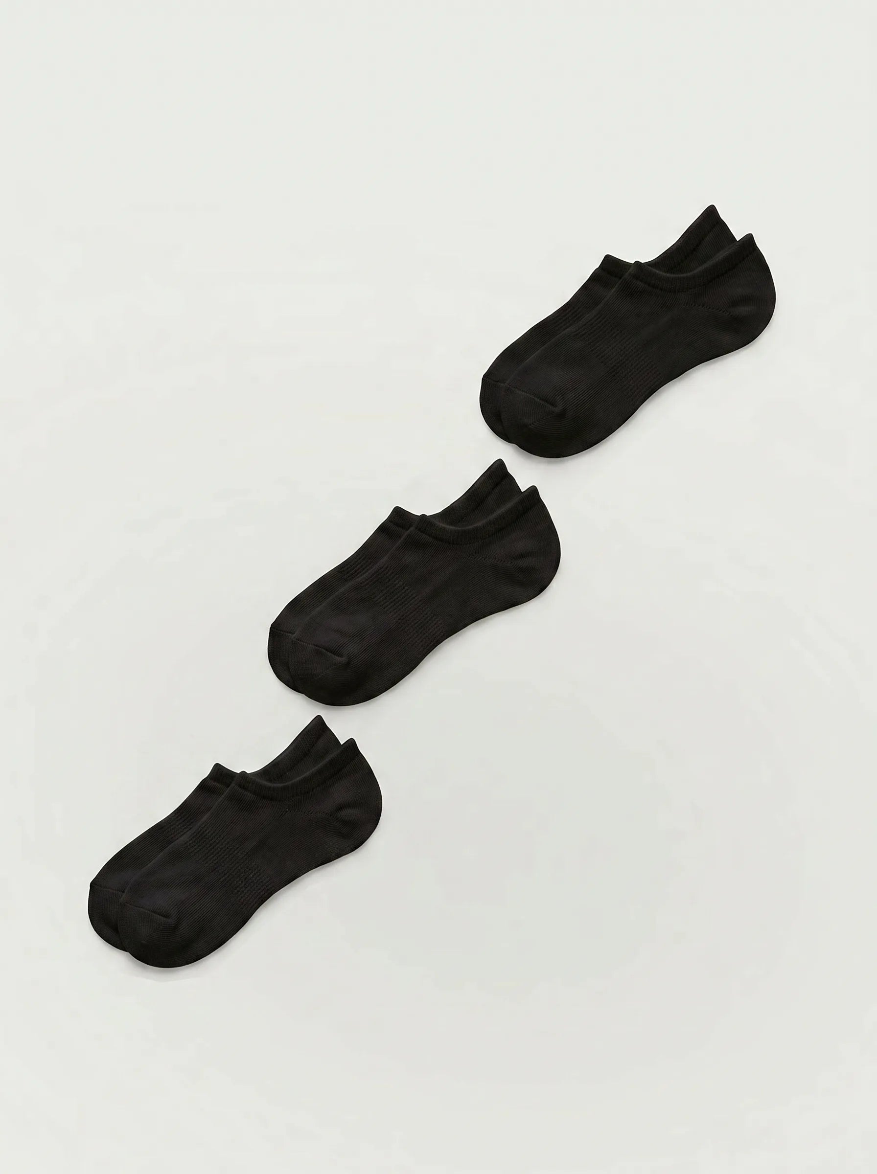 Supima® Cotton No Show Socks 3-Pack