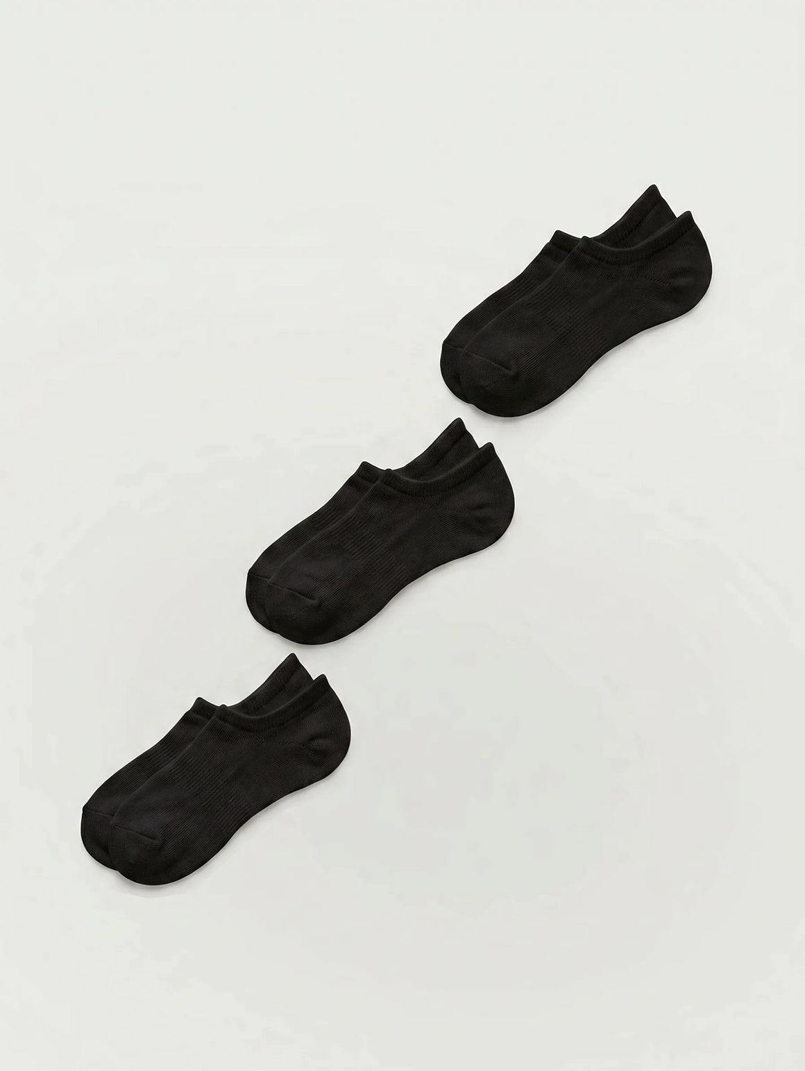 Socquettes invisibles en coton Supima® – Lot de 3